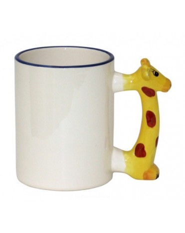 Декоративная кружка жираф